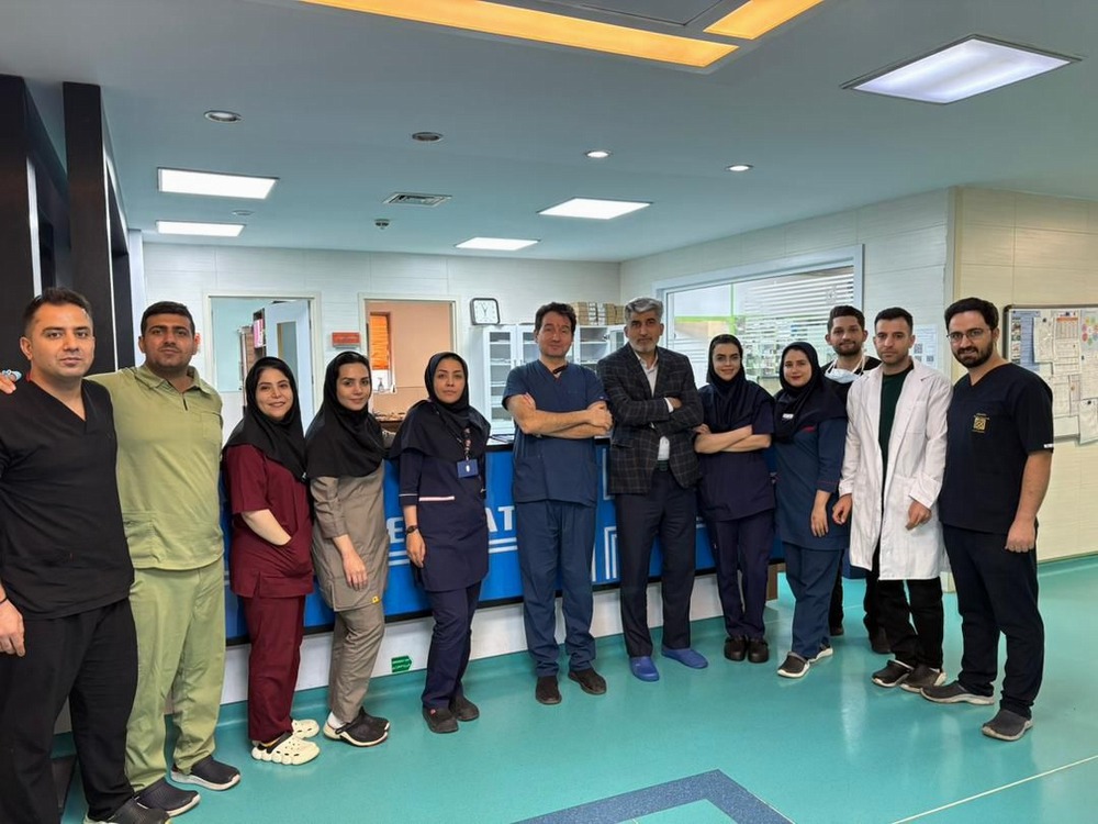 گرامیداشت روز اتاق عمل با حضور رئیس و مدیر بیمارستان